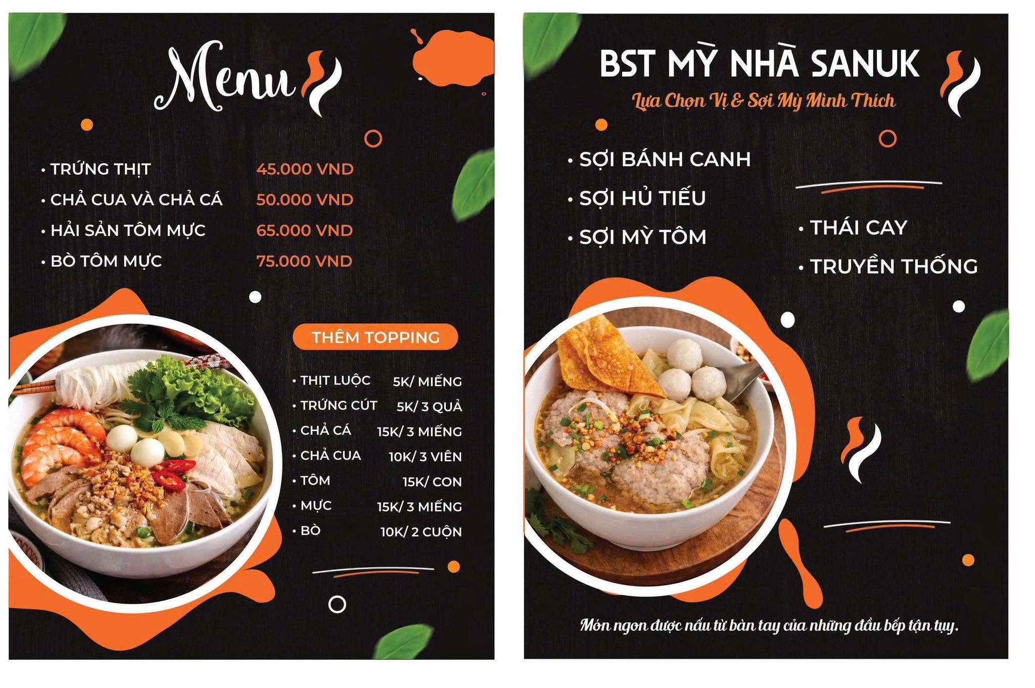 Thai food at Sanuk Thai Restaurant